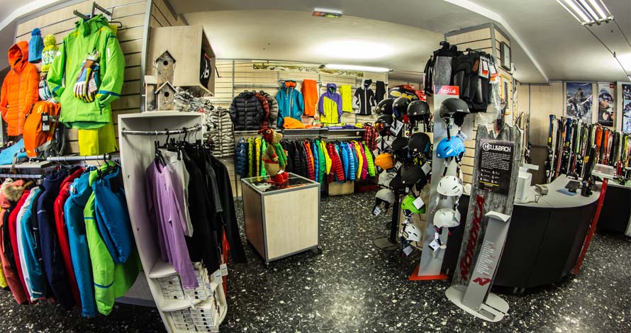 Genzianella Sport shop interiors