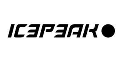 Logo Icepeak nel negozio Genzianella Sport di Cervinia